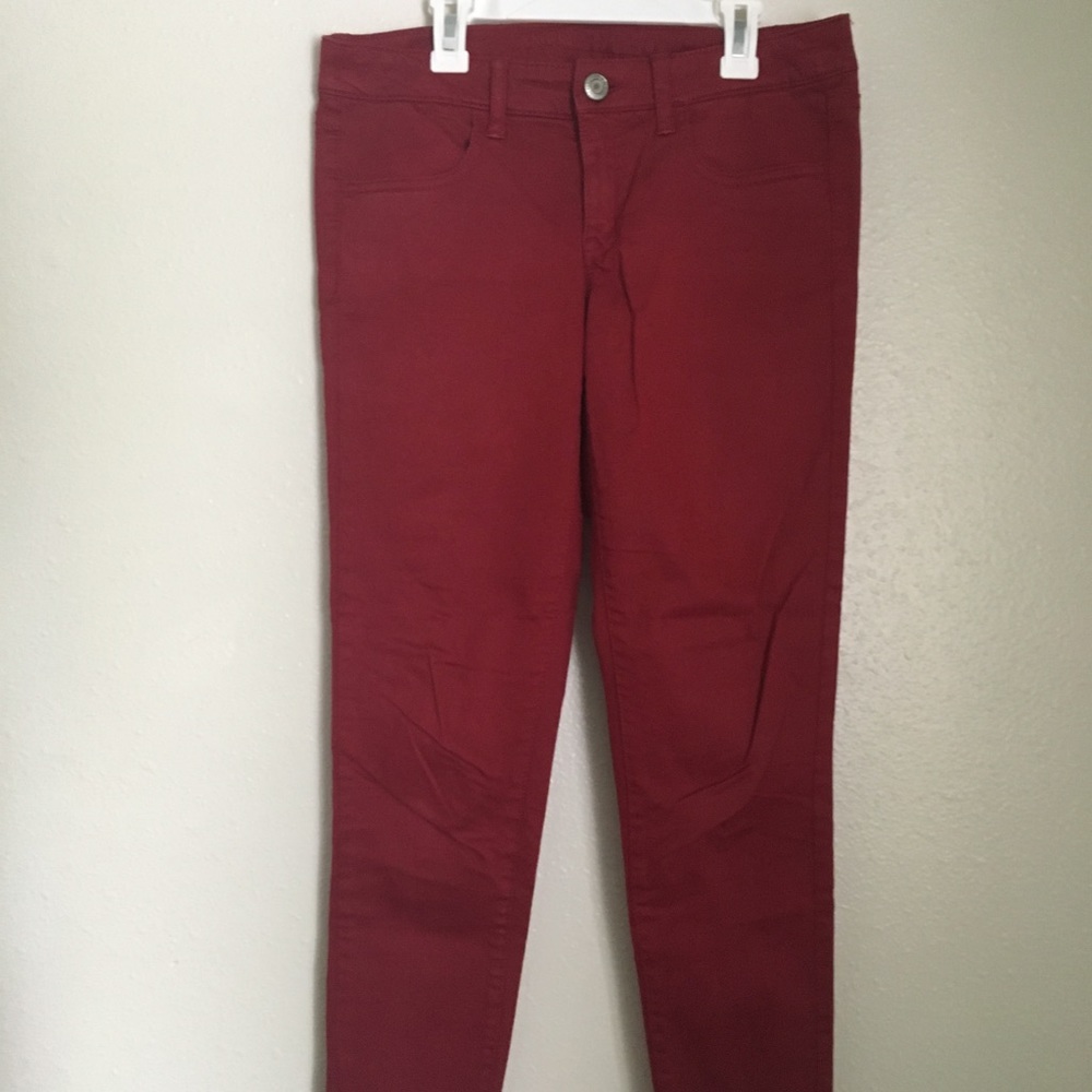 Red pants